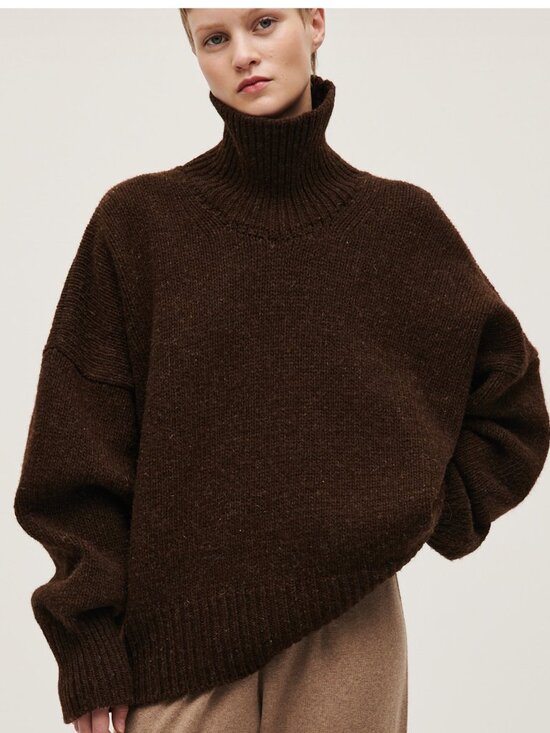 Babaa Sweaters - babaa jumper no17 earth